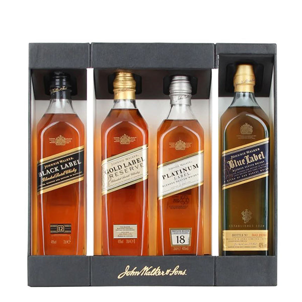 Johnny Walker Multi Collection, 4x 20cl