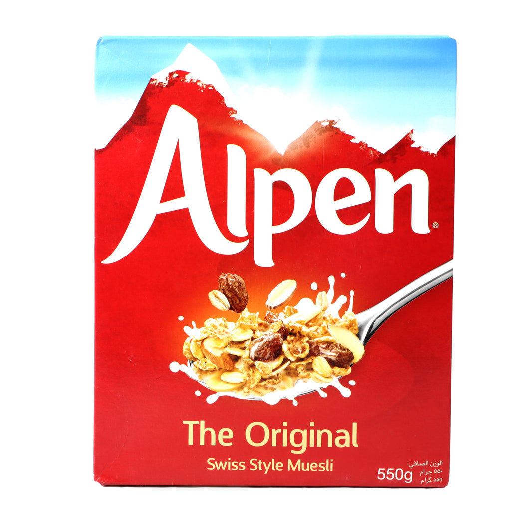 Alpen The Original Swiss Style Muesli, 550 g