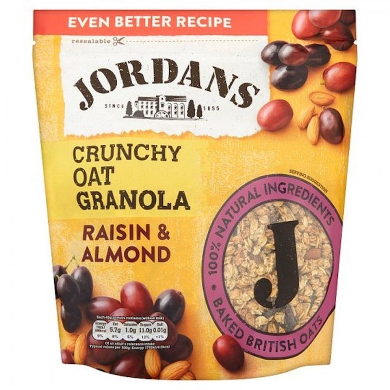 Jordans Raisin & Almond Granola, 450 g