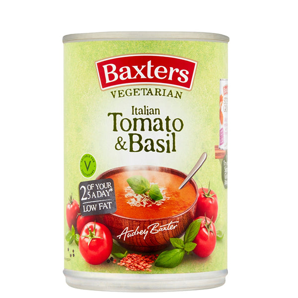 Baxters Soup Italian Tomato Basil 400g