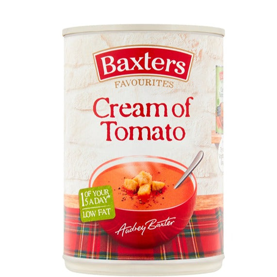 Baxters Soup Cream Of Tomato 400g