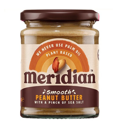 Meridian Organic Smooth Peanut Butter No Salt, 280g
