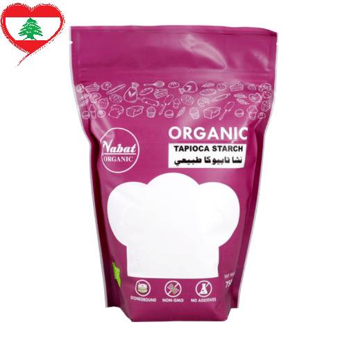 Nabat Organic Tapioca Starch Flour, 750 g
