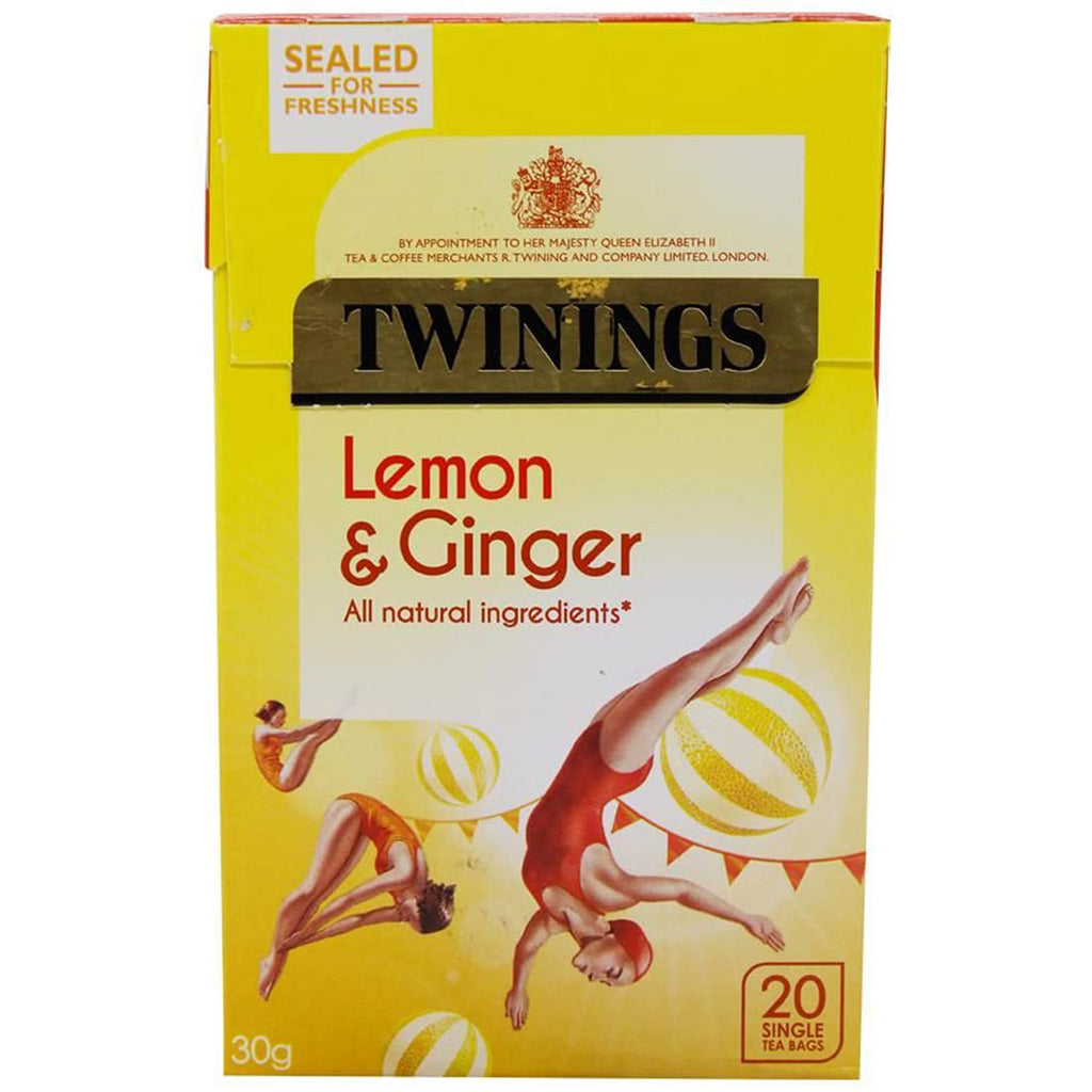 Twinings Lemon & Chinese Ginger Tea, 20 ct