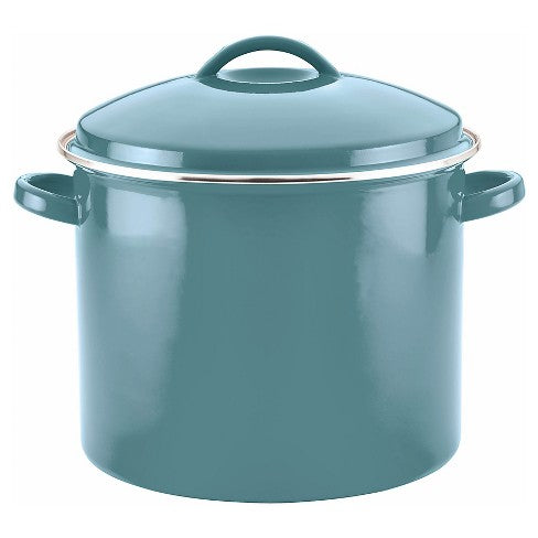 Farberware Covered Stock Pot Aqua, 16 qt