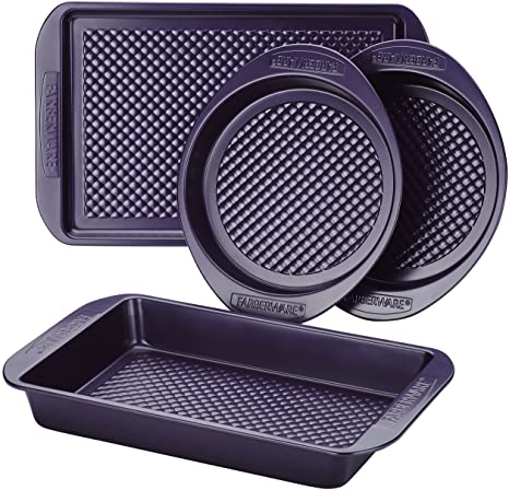 Farberware Bakeware Set Purple, 4 pcs