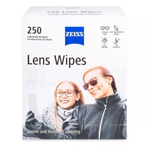 Zeiss Pre-Moistened Lens Wipes 250 ct