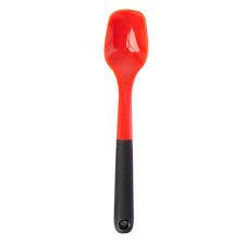 oxo silicone small spoon - red