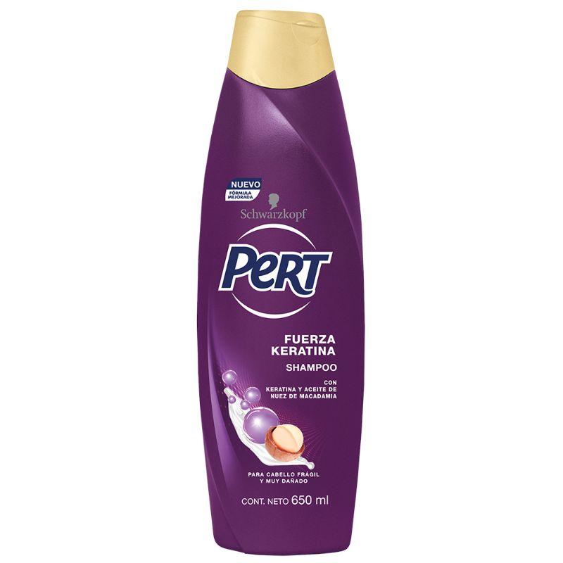 Pert Shampoo Fuerza Keratin, 400 ml