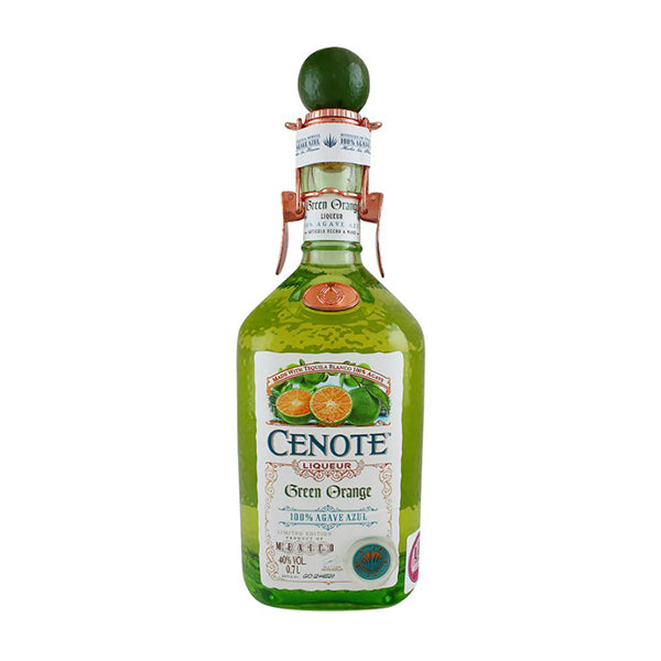 Cenote Tequila Green Orange 40%, 70 cl
