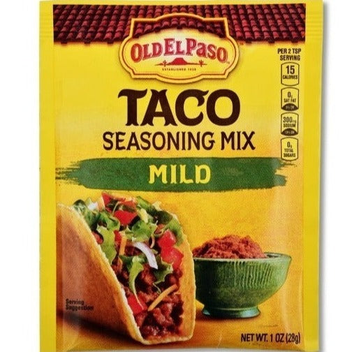 Old El Paso Taco Seasoning Mild Mix GF, 1 oz