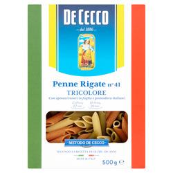 De Cecco Penne Rigate Tricolor n°41, 500 g