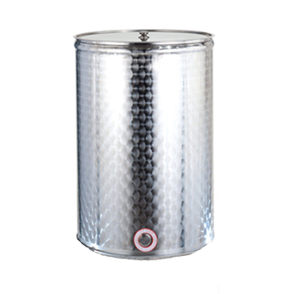 Sansone Welded Barrel Conical Bottom, 80 L