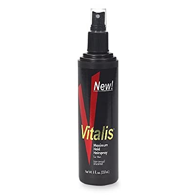 Vitalis Hair Spray Max Hold, 8 oz