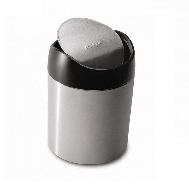 Simple Human Tabletop Bin Brushed Stainless Steel, 1.5L
