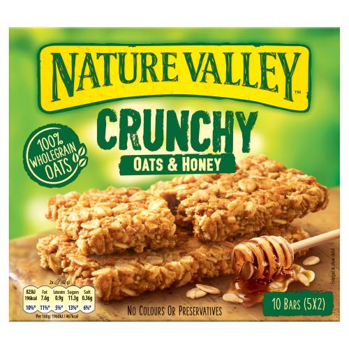 Nature Valley Bar Crunchy Oat & Honey, 5x 42g
