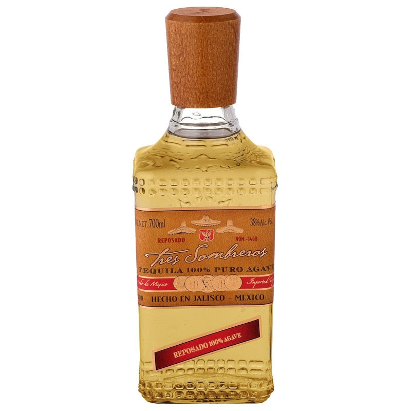 Tres Sombreros Tequila Reposado 0.7l