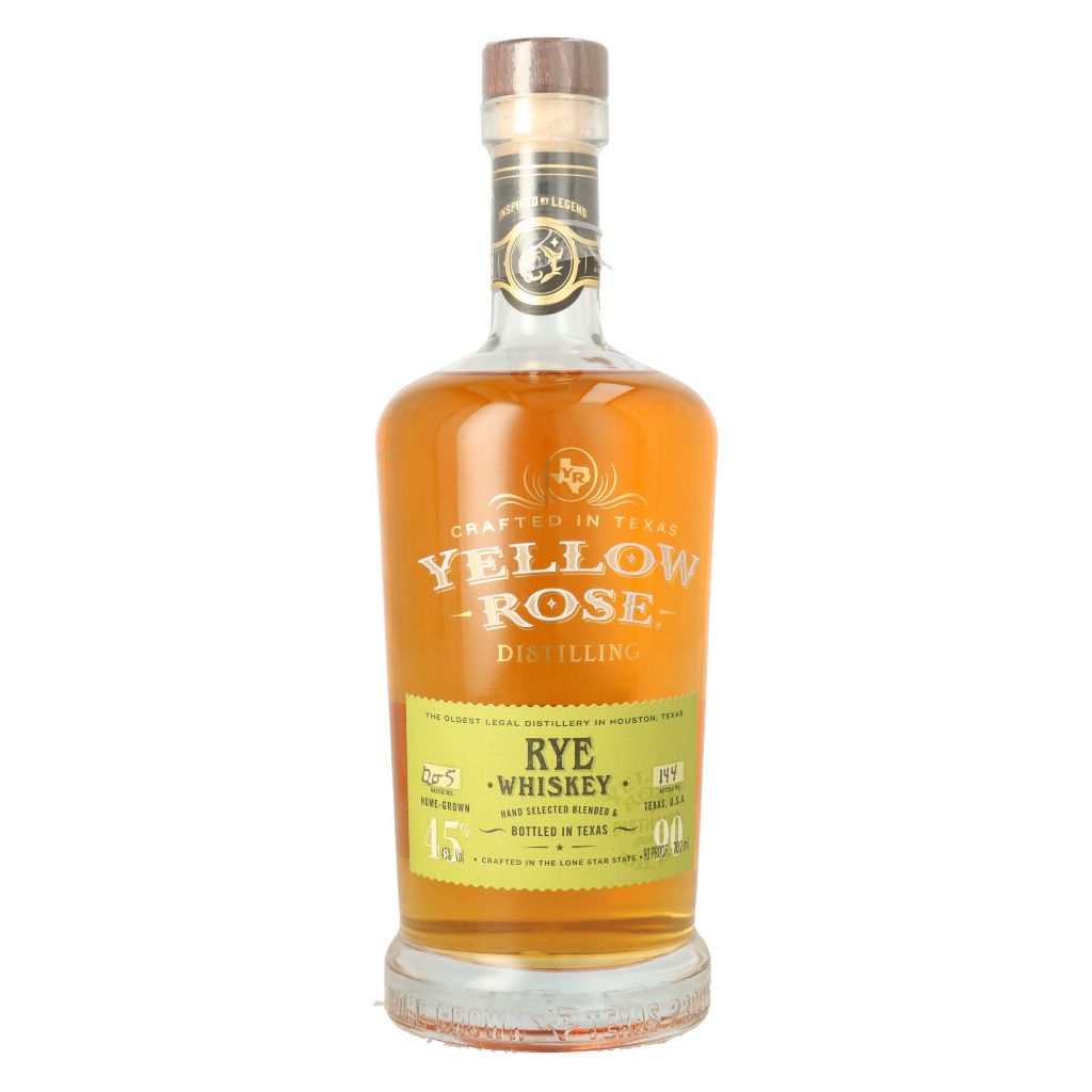 Yellow Rosé Rye Whiskey, 0.7 L