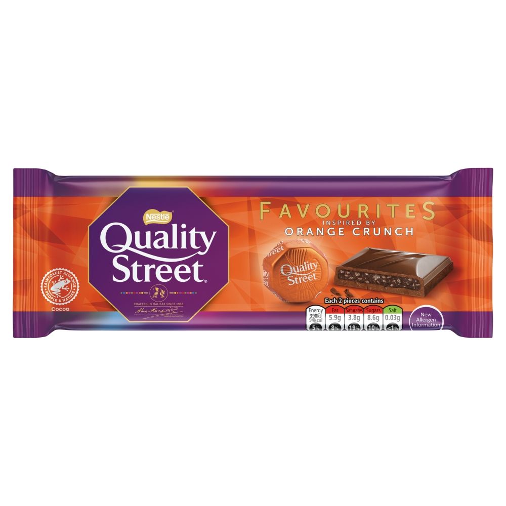 Nestle Quality Street Orange Crunch Bar 84g