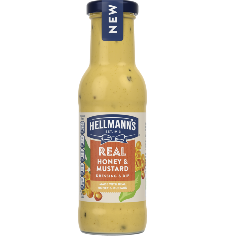 Hellmann's Honey Mustard Dressing 250 ml (BB: 09-06-2024)