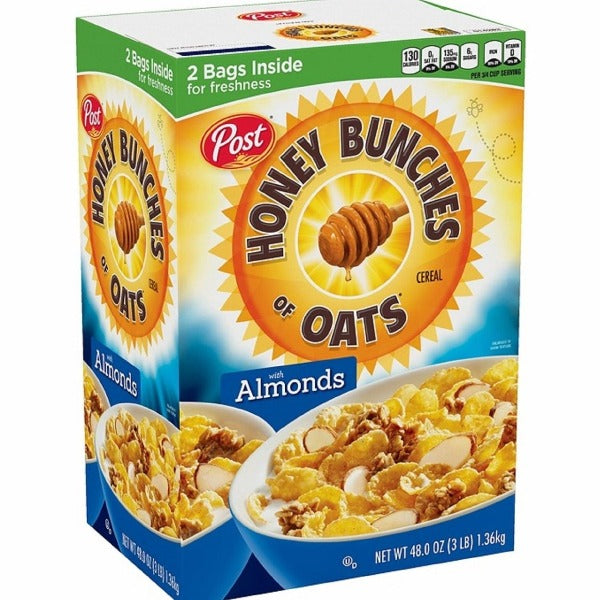 Post Honey Bunches of Oats Almonds, 48 oz