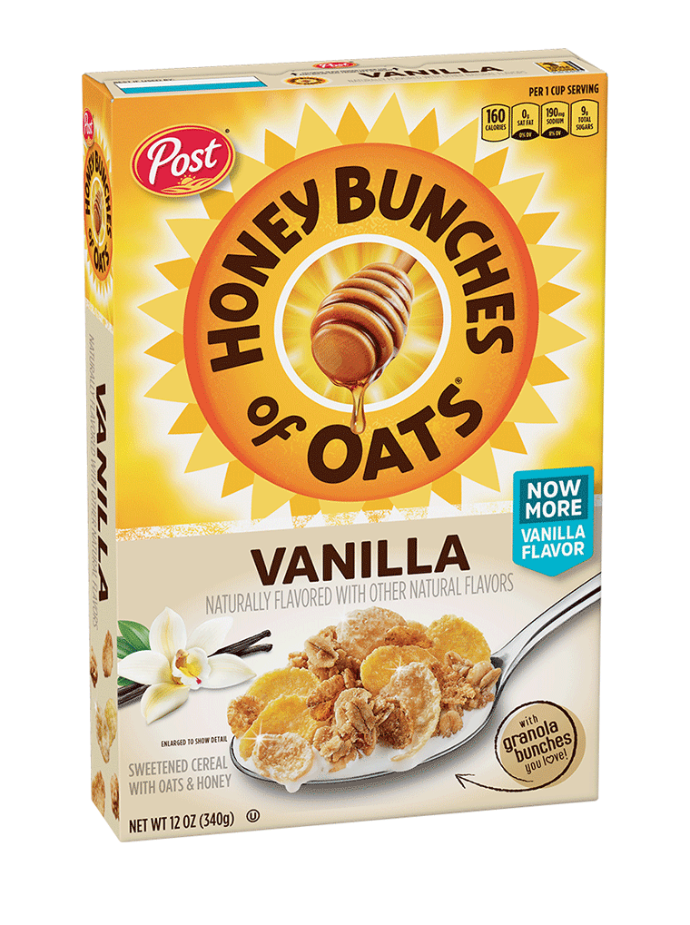 Post Honey Bunches of Oats Vanilla 341g