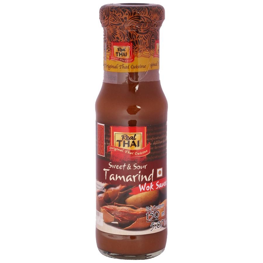 Real Thai Sweet & Sour Tamarind Wok Sauce, 150ml