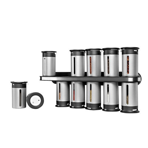 Honey Can Do Zevro Magnetic Spice Rack, 12 pcs