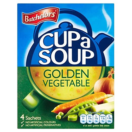 Batchelor Cup A Soup Golden Vegetable, 82 g