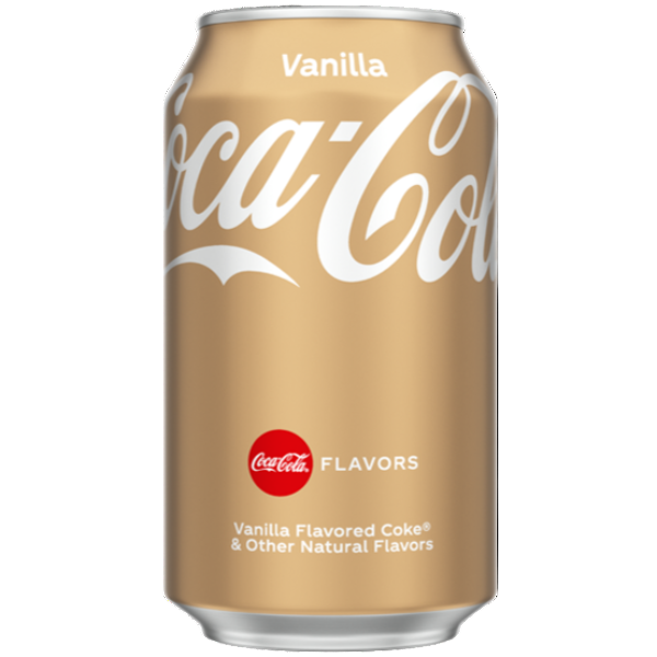 The classic Coke taste with a smooth, creamy hint of vanilla.