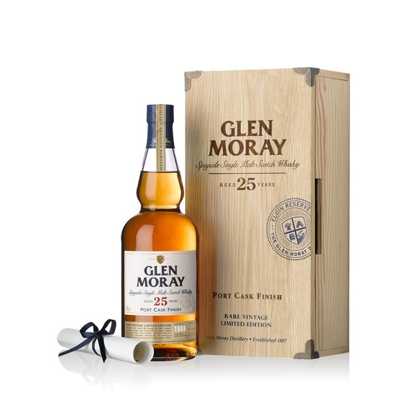 Glen Moray 25 Years LTD Edition 1987, 70 cl