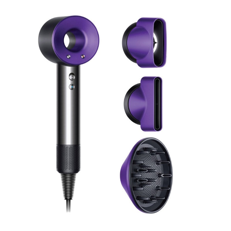 Dyson Purple Hair Dryer Set 3 pcs | 3 speed settings | 4 heat settings