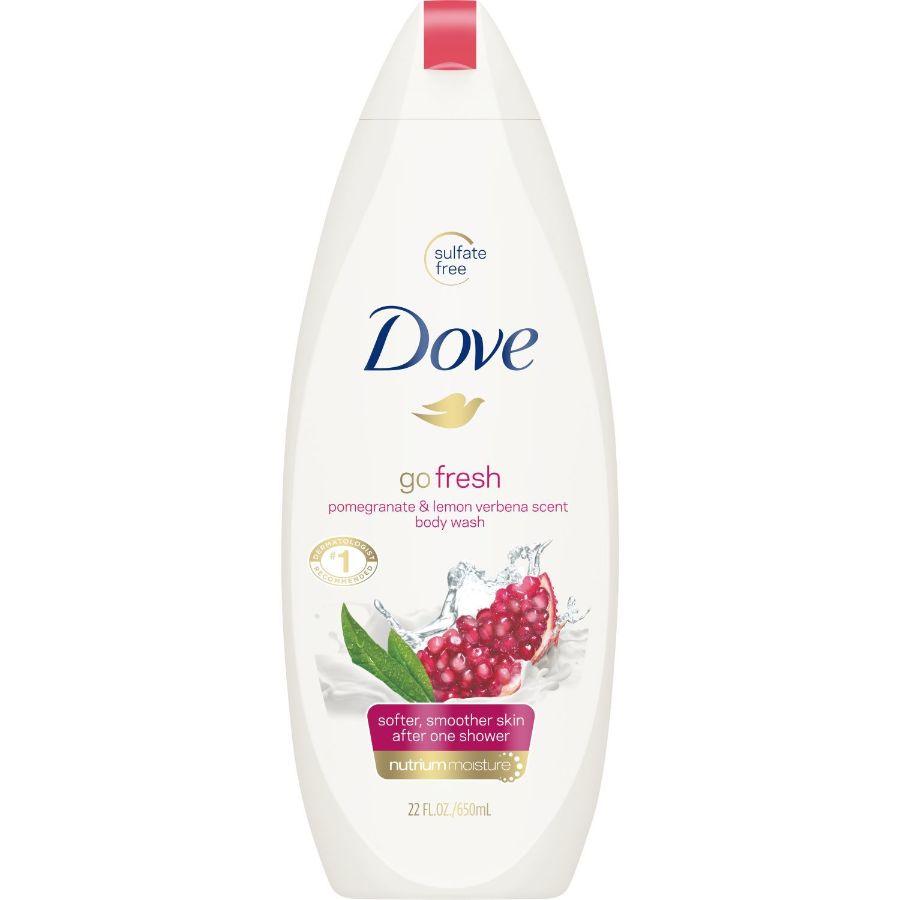Dove Body Wash Go Fresh Pomegrante, 24 oz