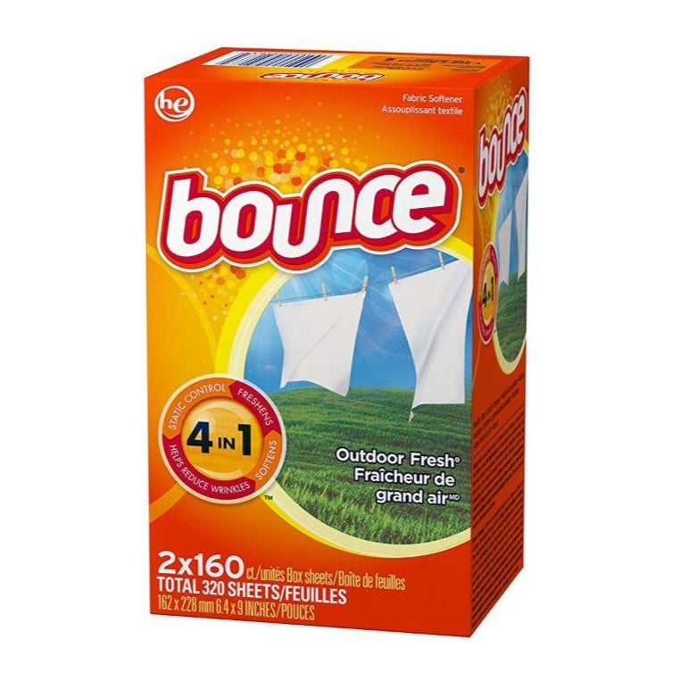 Bounce, Dryer's Sheet, 320 Ct