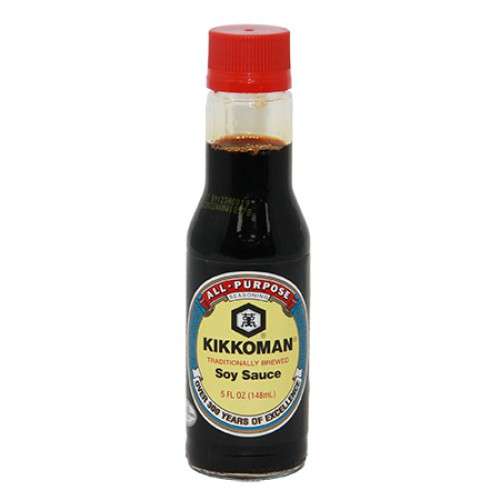 Kikkoman Naturally Brewed Soy Sauce, 5 oz