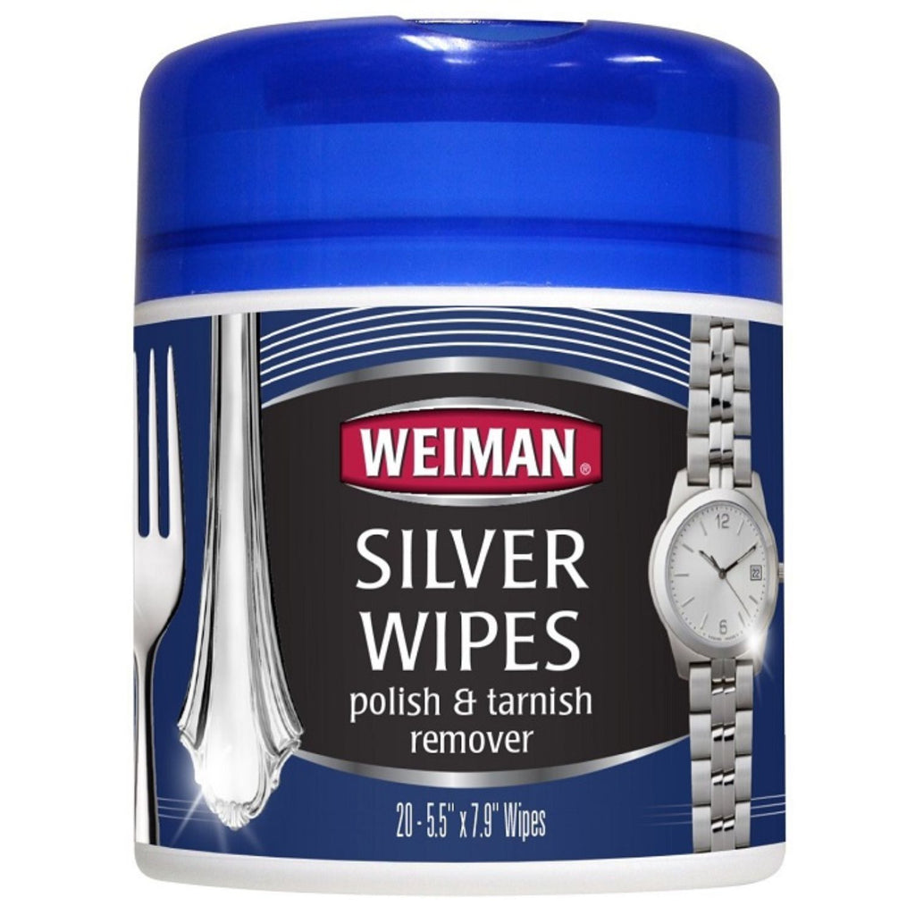 Weiman, Silver Wipes, 20 Ct
