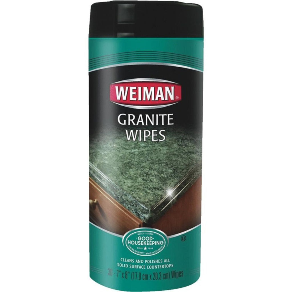 Weiman, Granite Wipes, 30 ct