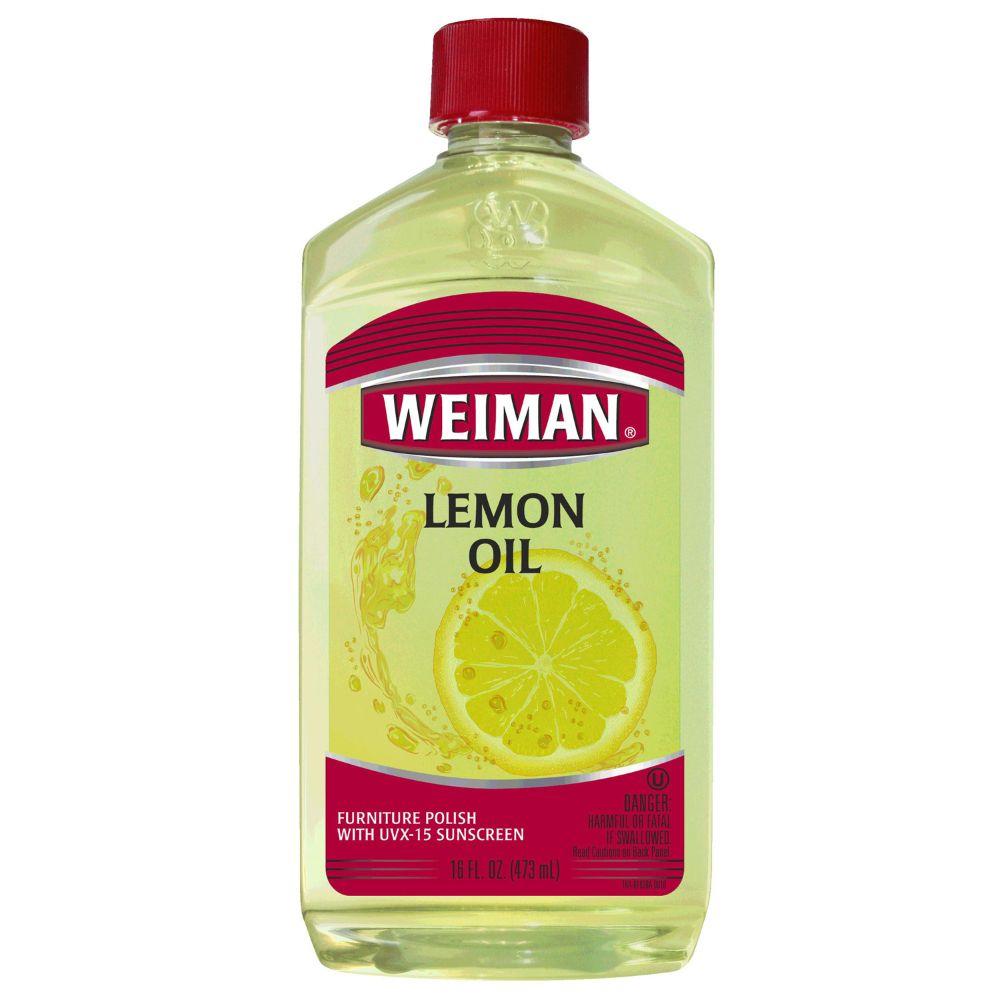 Weiman, Furniture Polish Lemon Oil, 16 oz