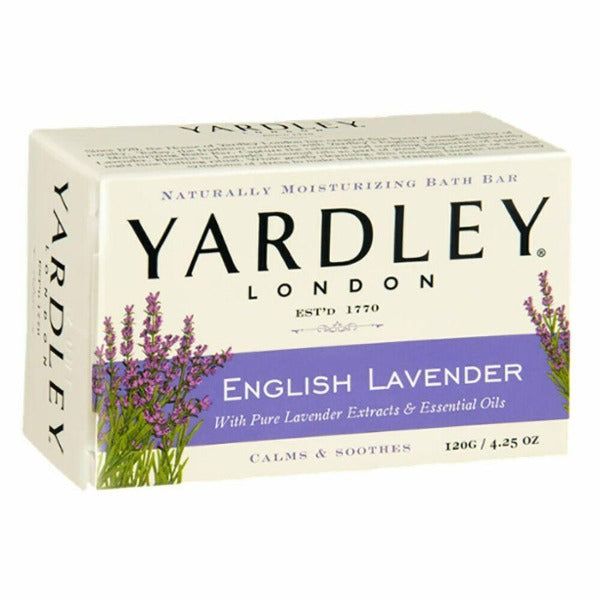 Yardley Bath Bar English Lavender, 4.25 oz