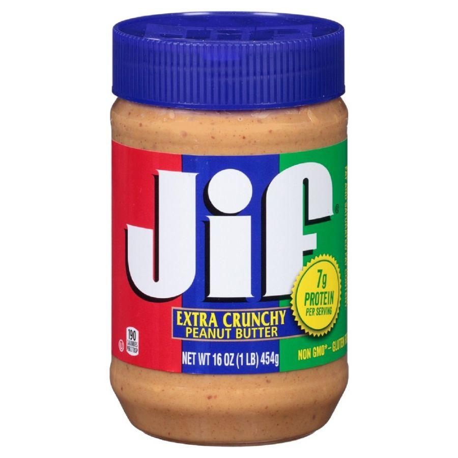 Jif Peanut Butter Extra Crunchy, 16 oz