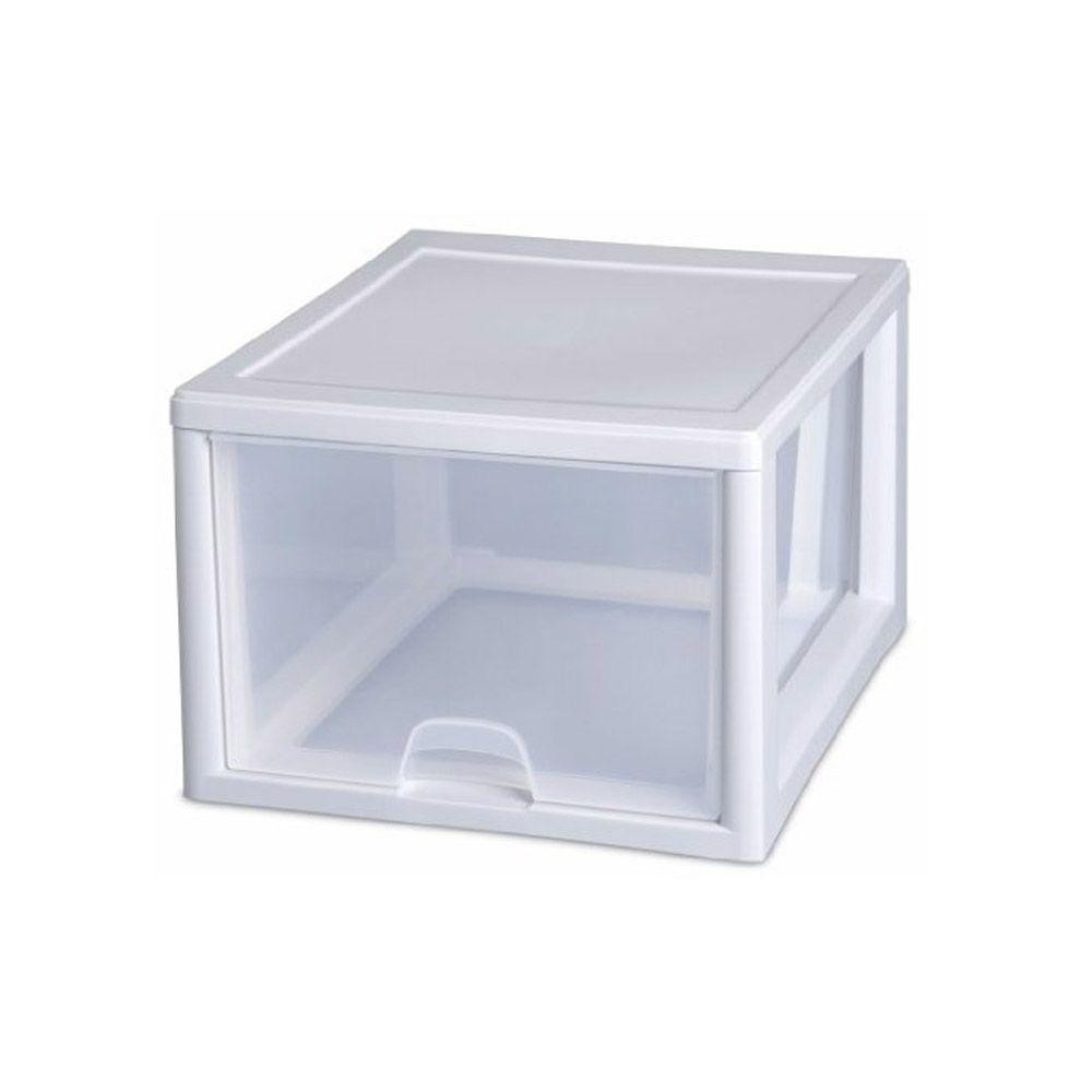 Sterilite, Stacking Drawer, 27 qt