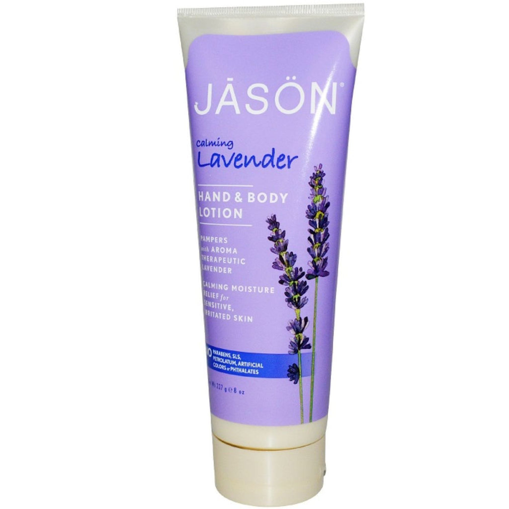 Jason, Calming Lavender Hand & Body Lotion, 8 oz