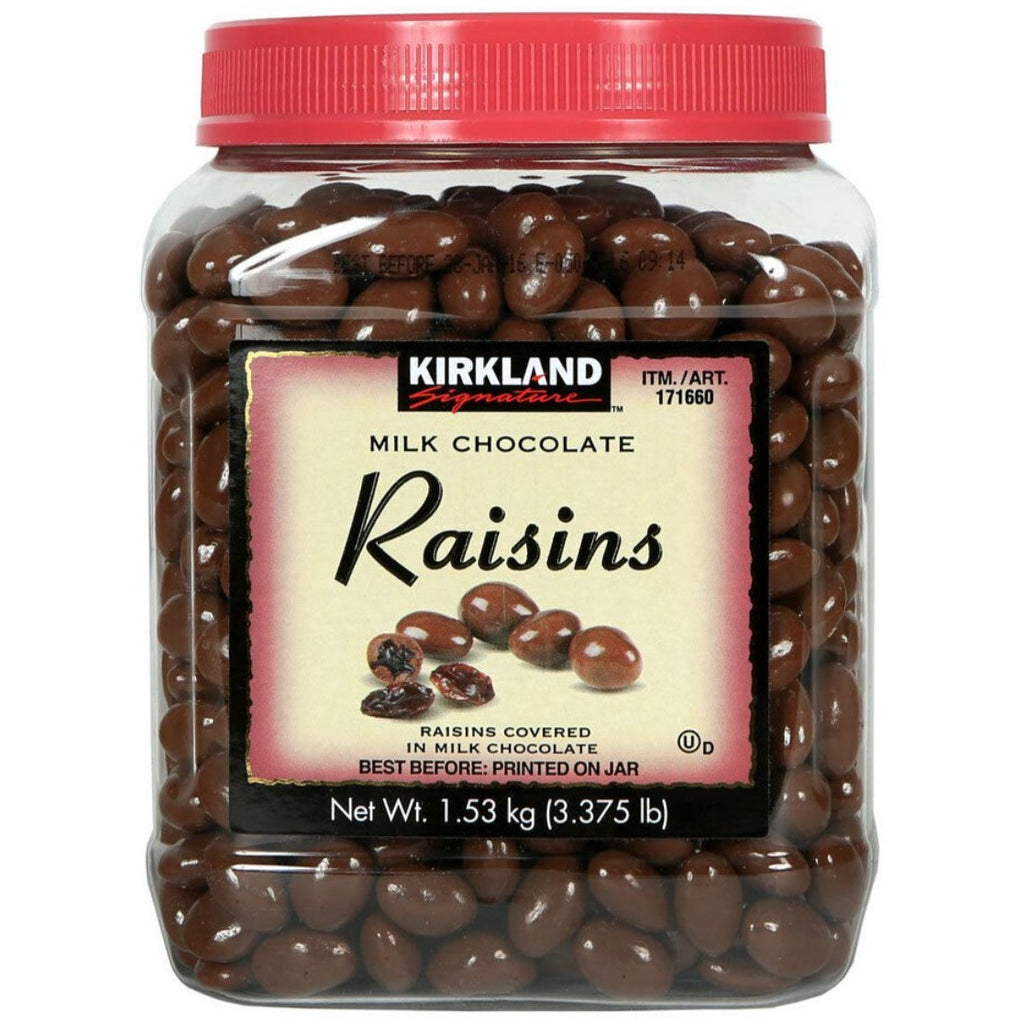 Kirkland Signature, Milk Chocolate Raisins, 54 oz