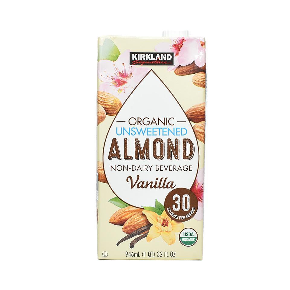 Kirkland Signature, Organic Unsweetened Almond Milk Vanilla, 32 oz