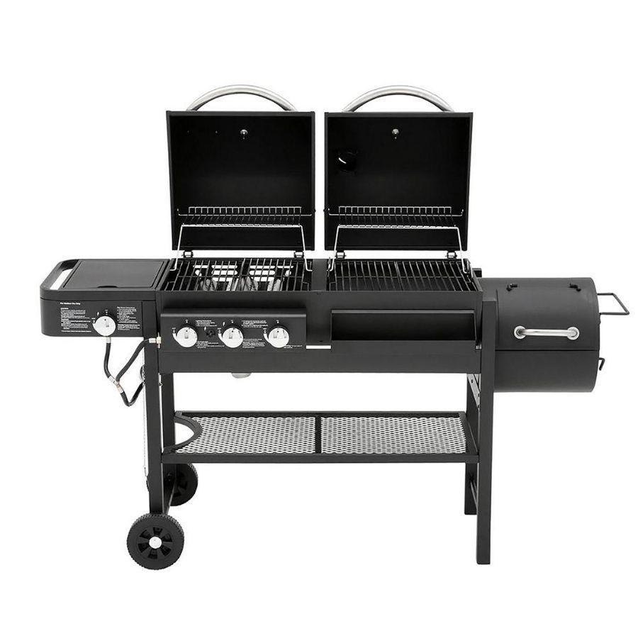 Smoke Hollow Gas and Charcoal Grill - Black