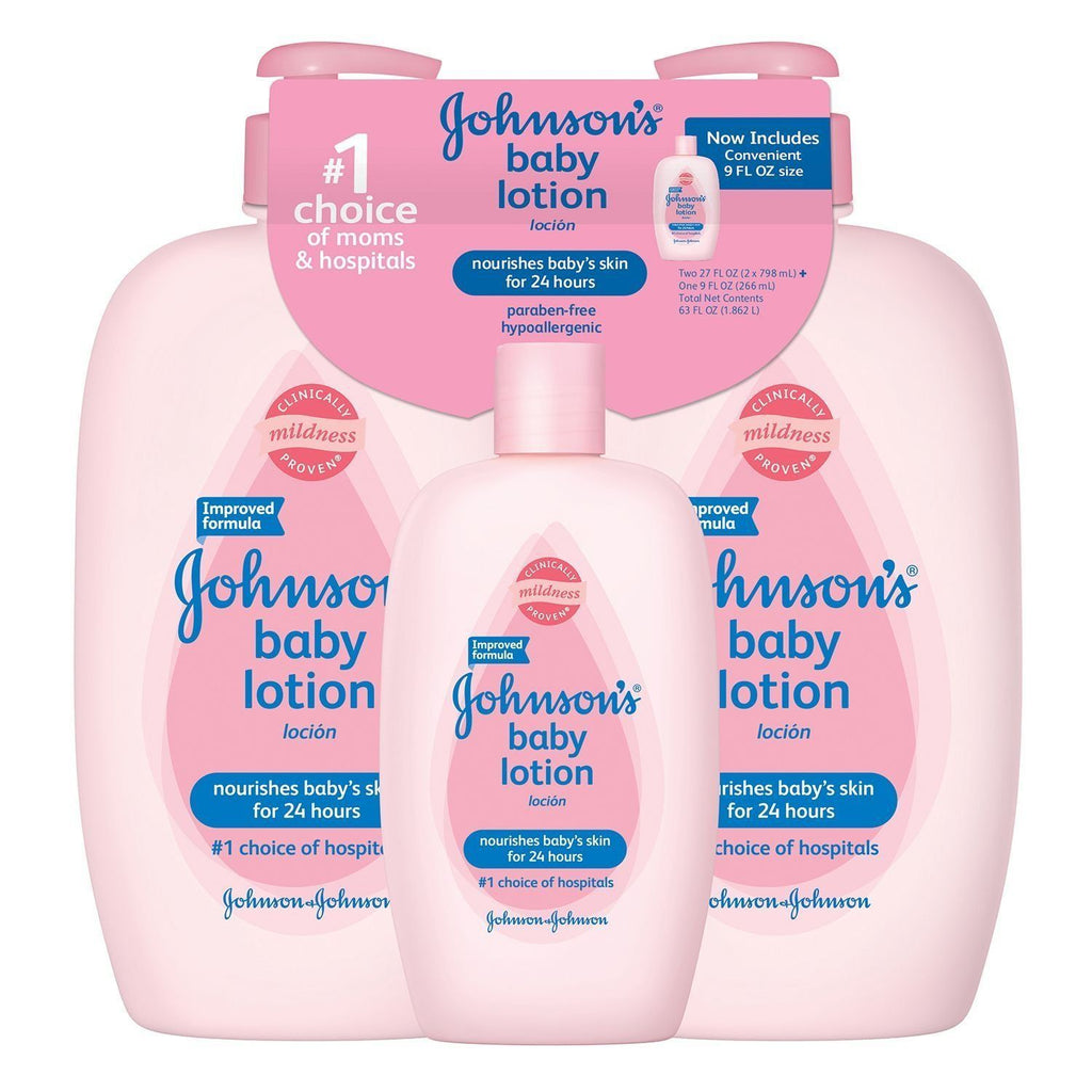 Johnson's, Baby Lotion Value Pack 2 - 27 Oz / 1 - 9