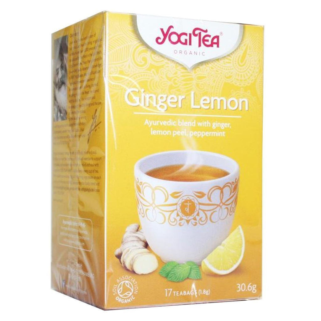 Yogi Ginger Lemon Tea, 17 ct