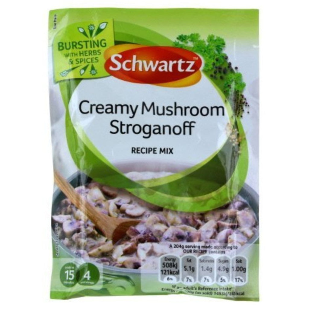 Schwartz Creamy Mushroom Stroganoff Recipe Mix, 35 g