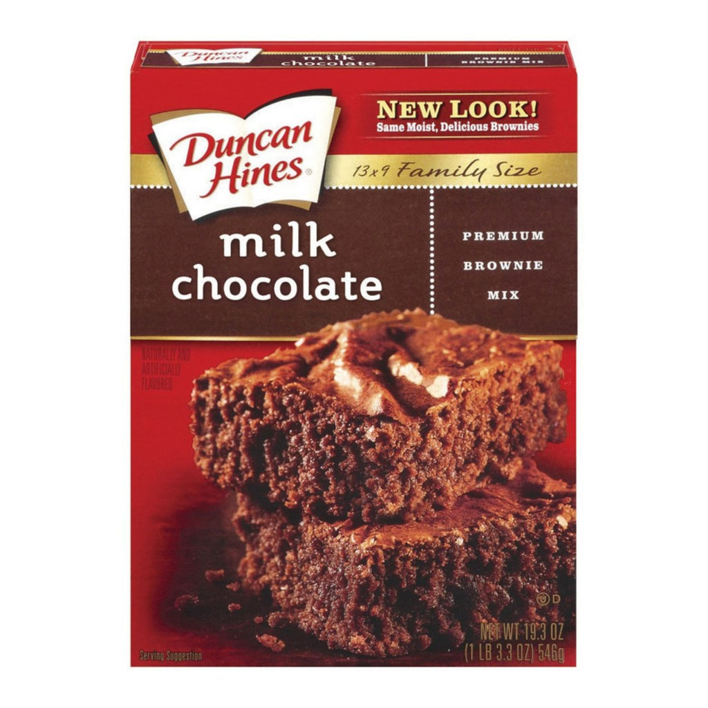 Duncan Hines, Milk Chocolate Brownies, 19.27 oz