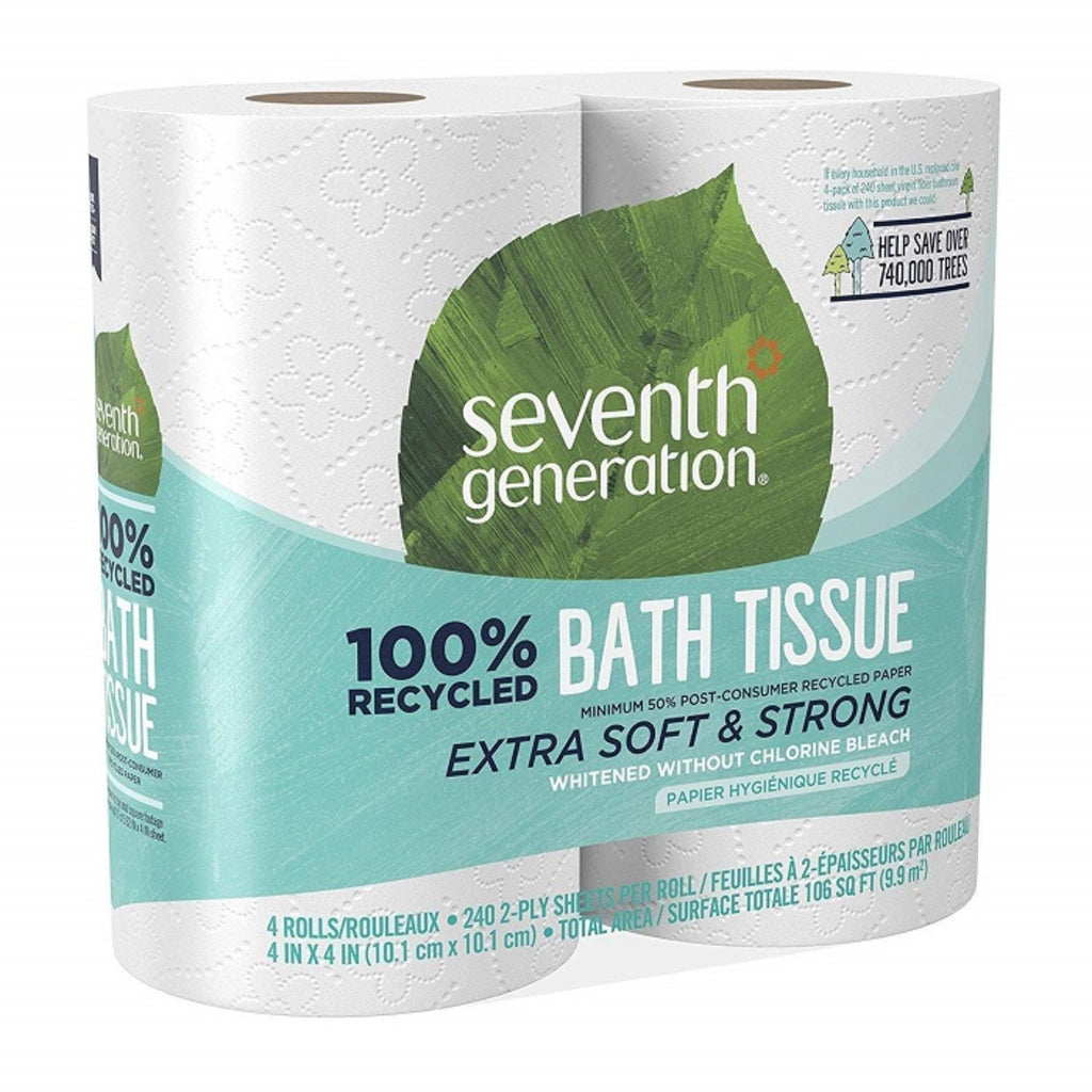 Seventh Generation, Bathroom Tissues, 4x 300